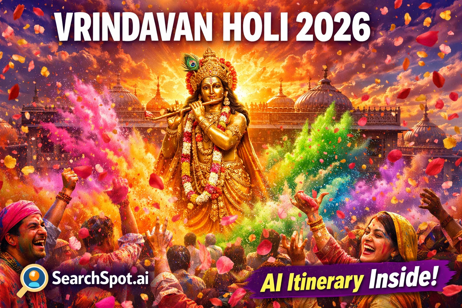 Vrindavan Holi