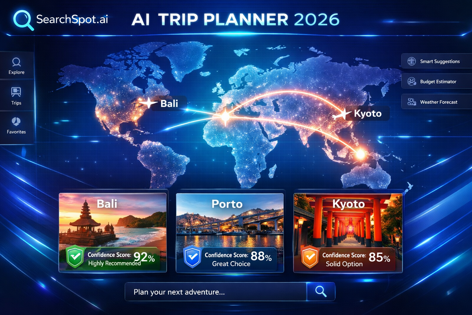 Trip Planner AI 2026: Build Confident Vacations with SearchSpot.ai