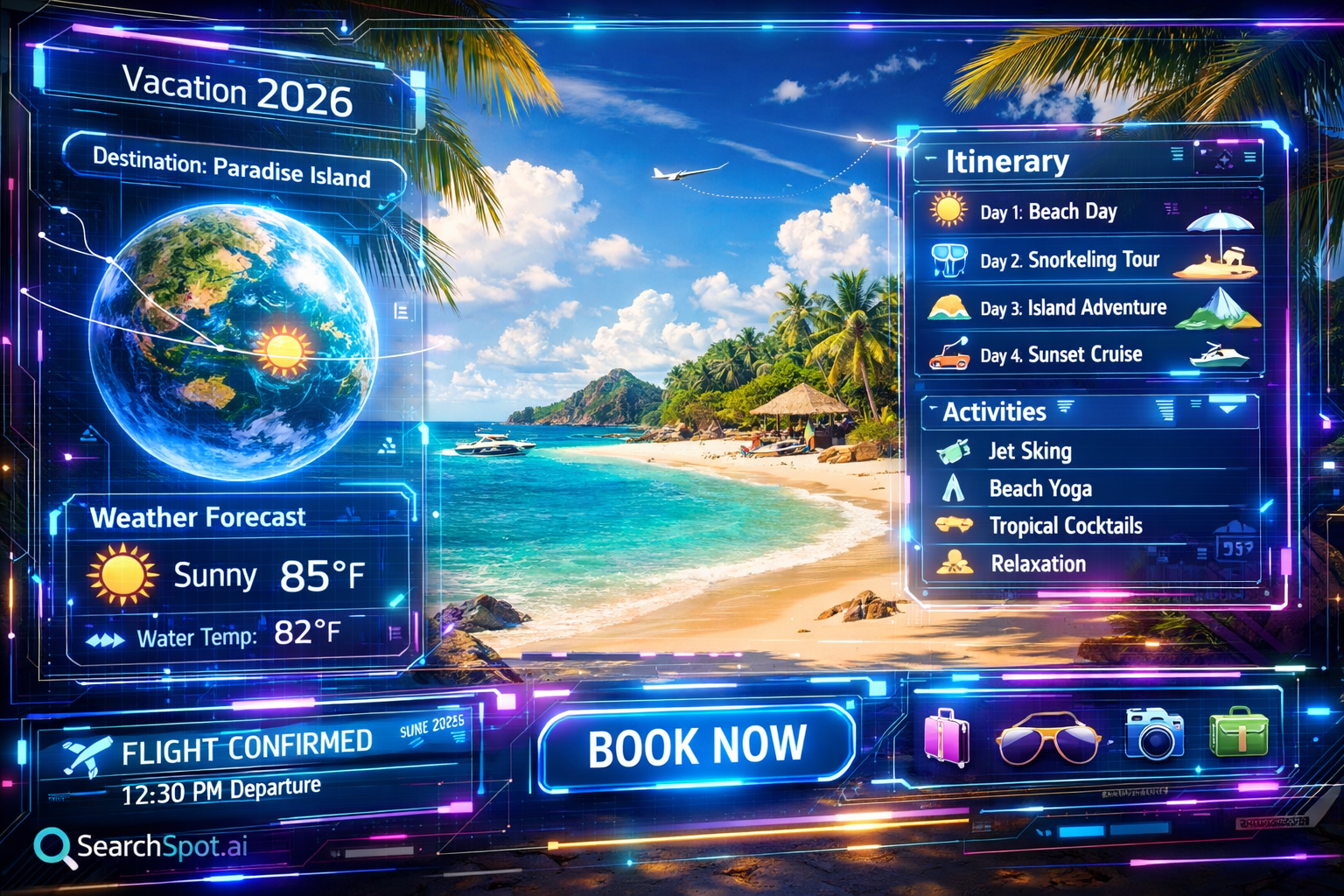 Best Vacations 2026: AI-Planned Trips with SearchSpot.ai Confidence