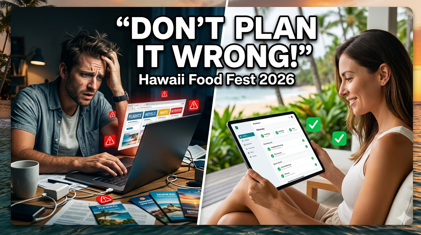 Hawaii Food & Wine Festival: Which Island to Choose, How Tickets Work, and Why Chasing All Three Is a Mistake