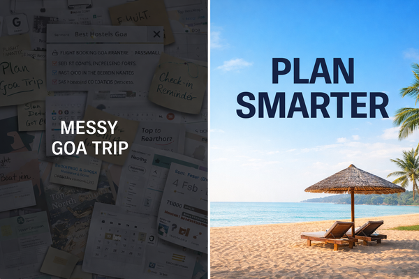 Solo Trip to Goa: A Smarter 7-Day Plan Without the Chaos