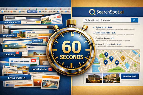Plan Your Trip with Confidence in 60 Seconds Using SearchSpot.ai