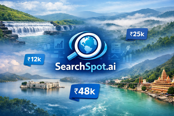 Best Vacations 2026: SearchSpot.ai Reveals Where Indians Book Fastest