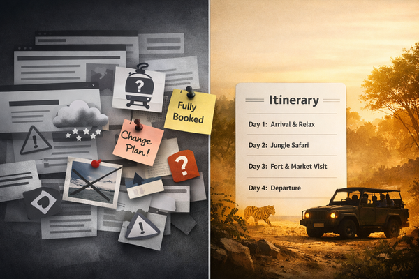 How SearchSpot Plans Real Trips: A 26th January Case Study